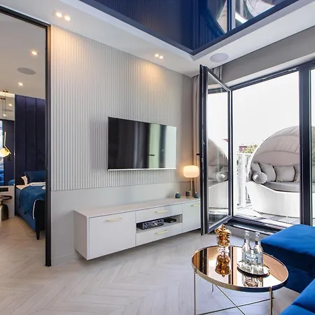 Апартаменты Luna Luksusowy Z Jacuzzi Na Mazurach