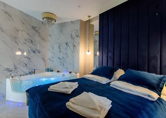 Апартаменты Luna Luksusowy Z Jacuzzi Na Mazurach